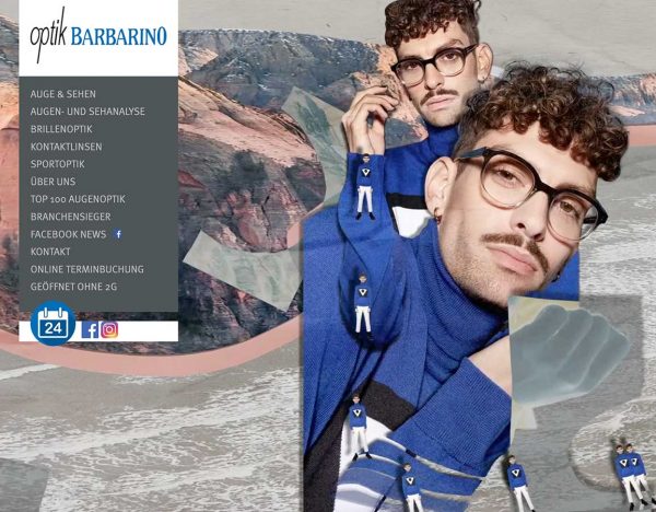 Webseite Optik Barbarino